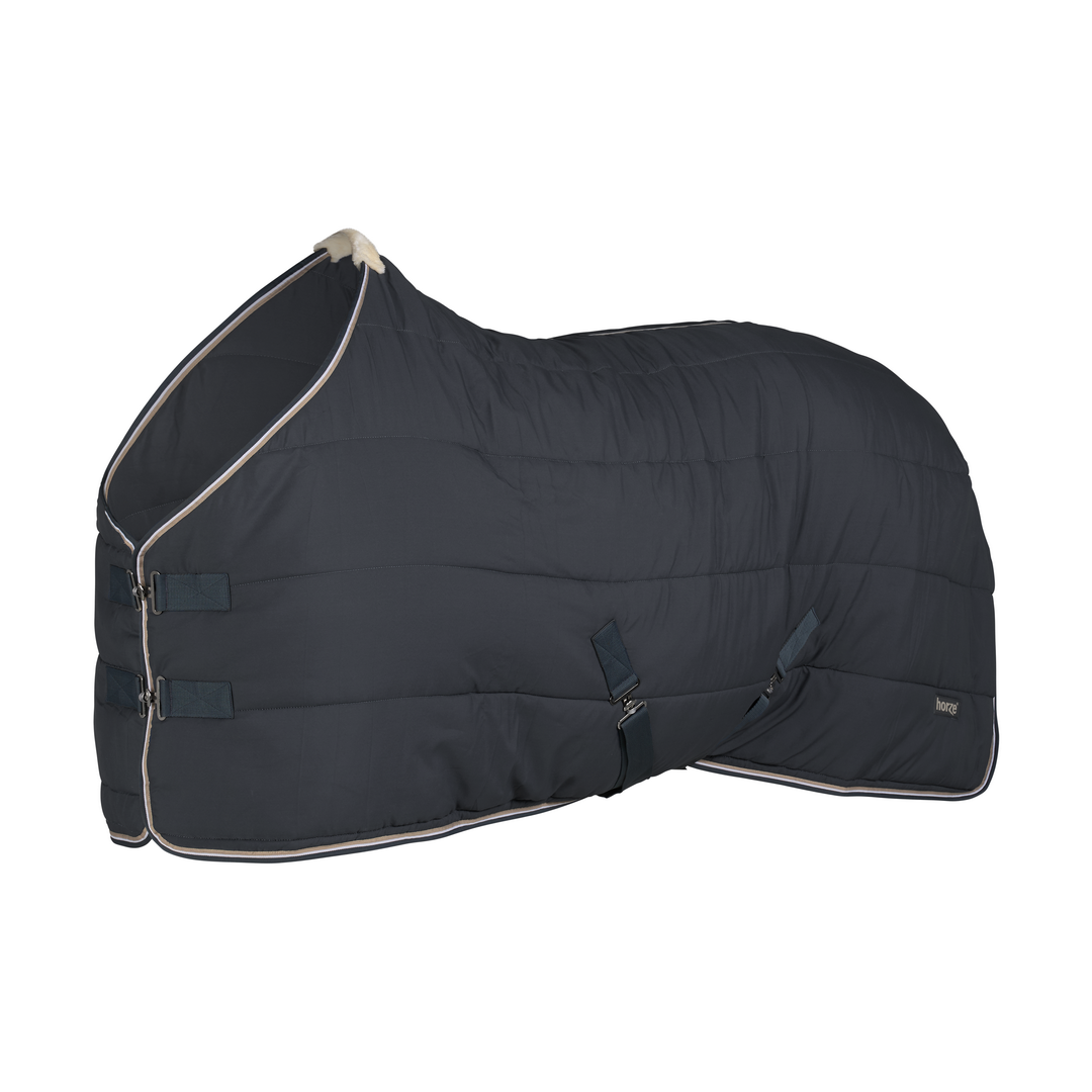 COUVERTURE D'ECURIE 300G GRIS FONCE  155
