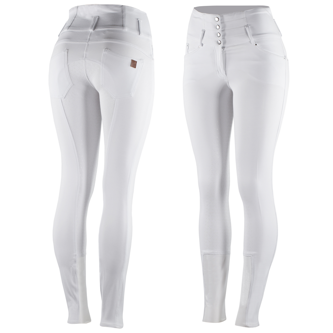 TARA WOMEN'S HIGH WAIST 44 BLANC