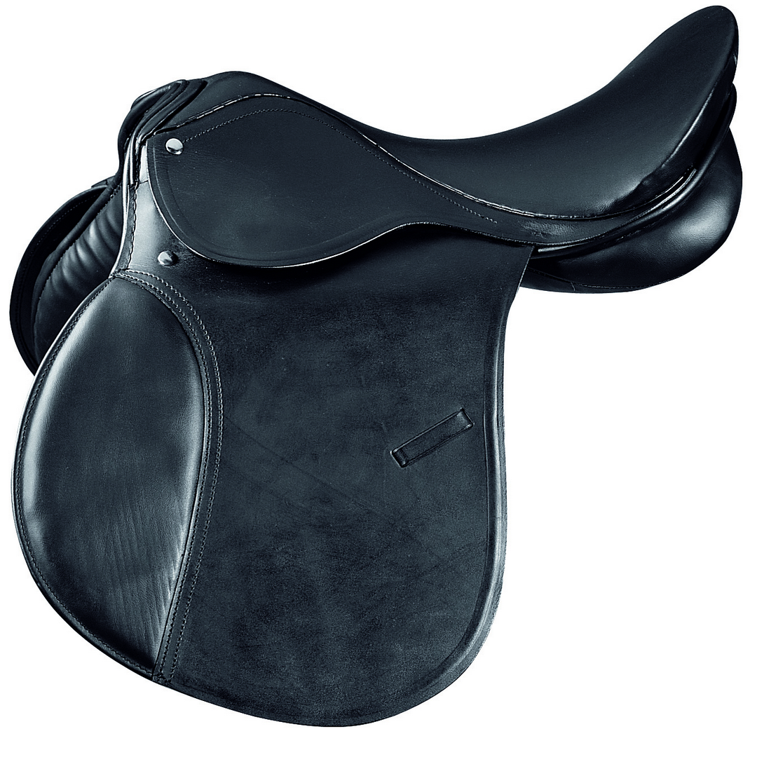 SELLE MIXTE SYNTHETIQUE Noir 17,5